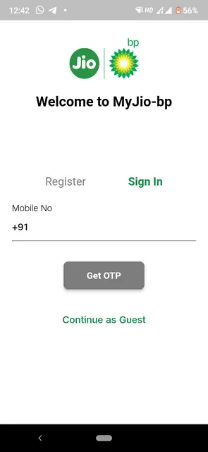 MyJio-bp screenshot 1