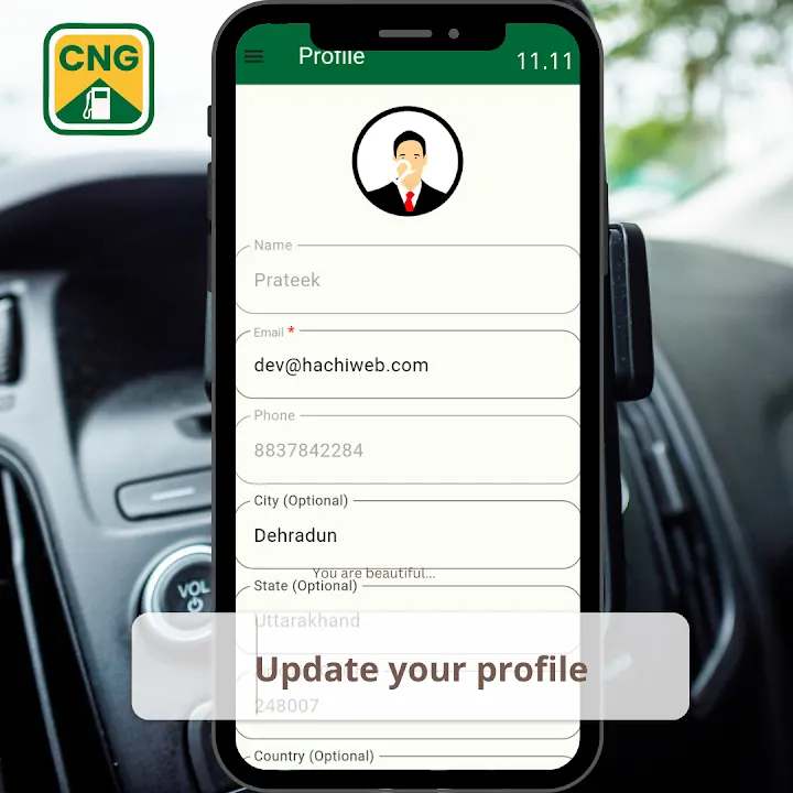 SaarthiGPS (CNG Locator) screenshot 4