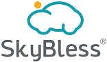 SkyBless logo