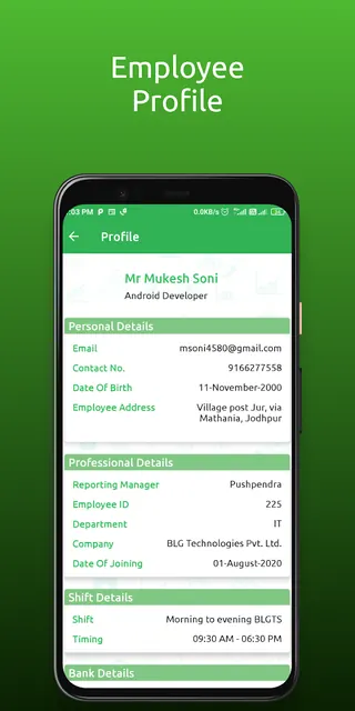 BLG HR Management screenshot 2