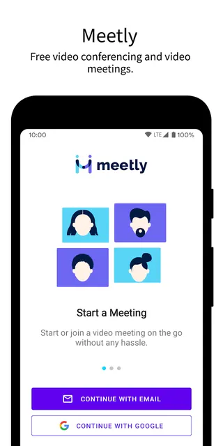 Video Meeting - Meetly screenshot 1