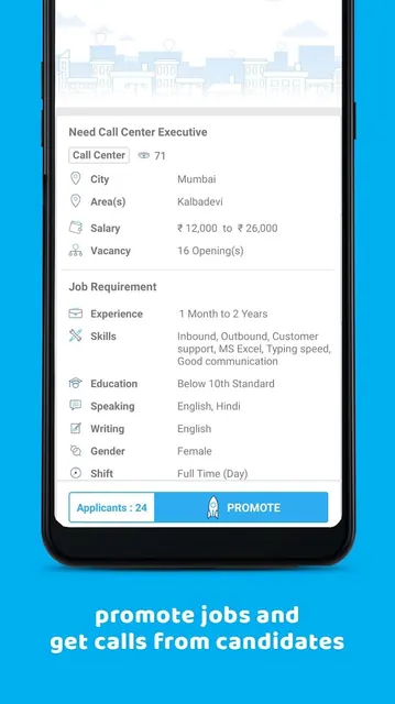 Job Search, Hire Staff- Kaam24 screenshot 4