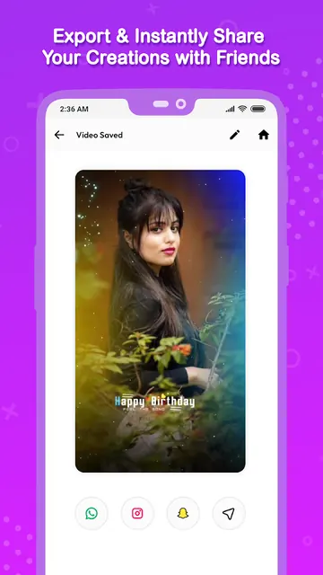 Vido : Video Status Maker screenshot 5