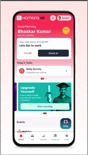 Hamara HR screenshot 2