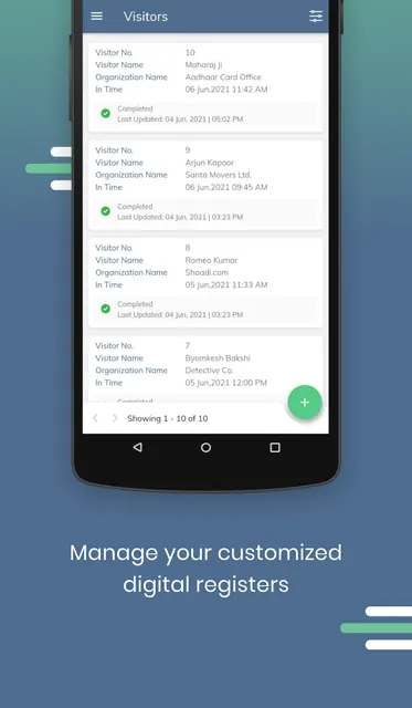 E-Register screenshot 3