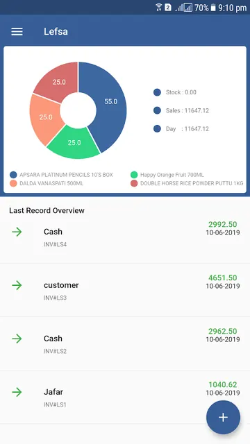 LEFSA - Field Sales APP screenshot 2
