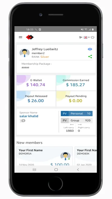 Infinite MLM screenshot 3