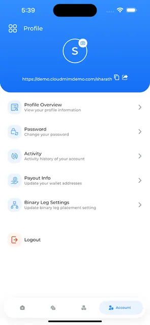 Cloud MLM screenshot 5
