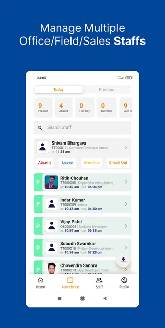 QR Staff -Attendance & Payroll screenshot 2