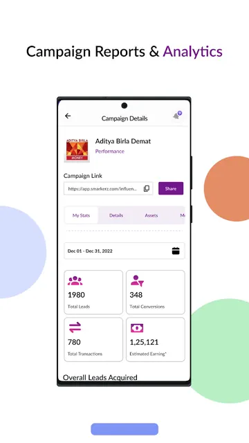 Smarkerz Influencer Platform screenshot 2