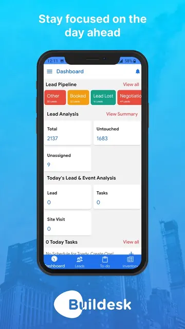 Buildesk CRM - Real Estate CRM screenshot 1
