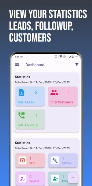 CRM screenshot 2