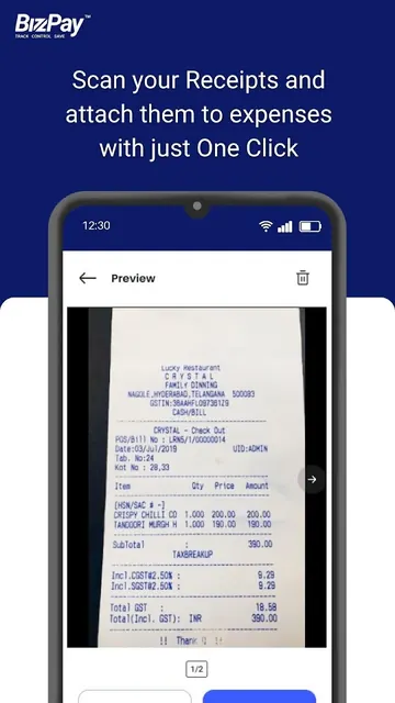 BizPay: Automated Expense Mgnt screenshot 5
