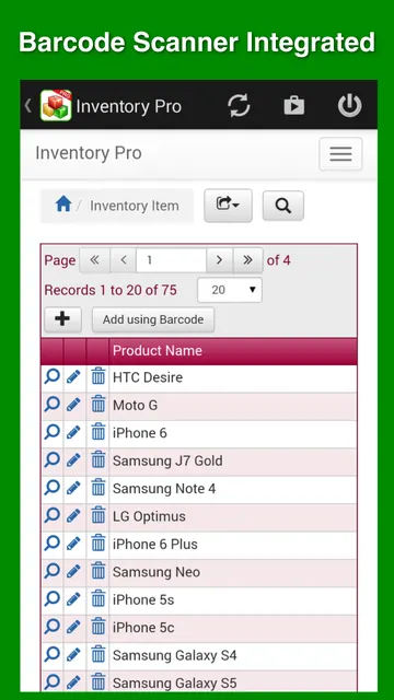 Inventory management for small screenshot 4
