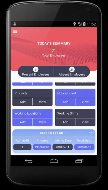 Chase - Employee Tracking App screenshot 2