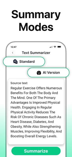 Text Summarizer screenshot 4