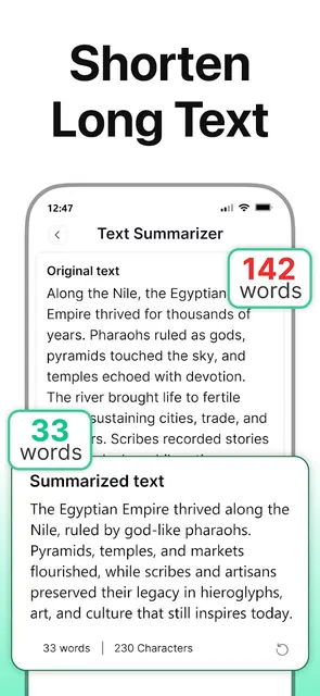 Text Summarizer screenshot 3