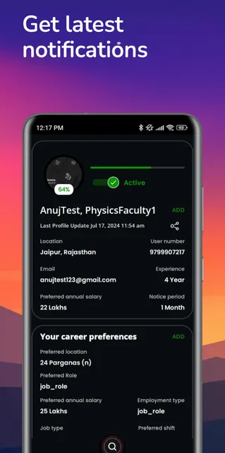 Tallento - Education jobs app screenshot 4