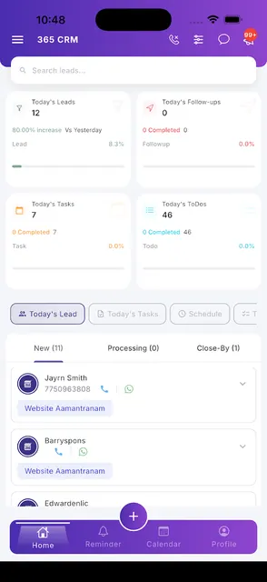 365 CRM screenshot 1