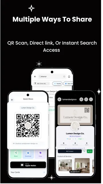 Bluetick Digital Business Card screenshot 3