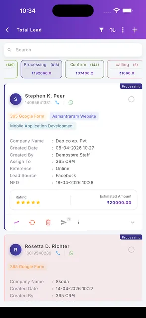 365 CRM screenshot 2