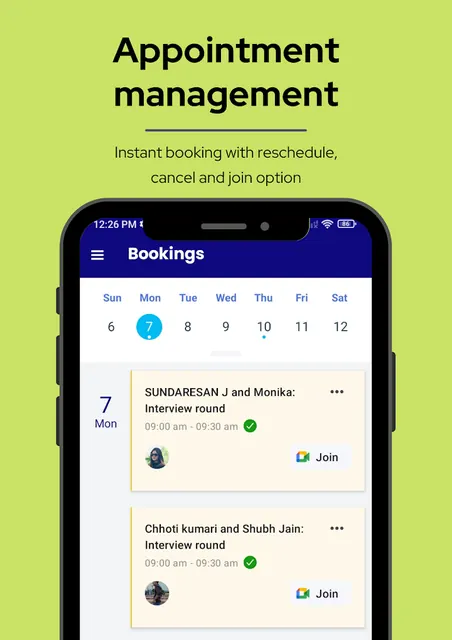 DaySchedule screenshot 3