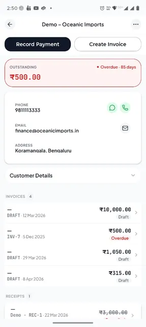 Unpaper Billing screenshot 5