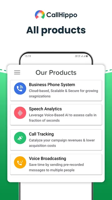 CallHippo screenshot 1