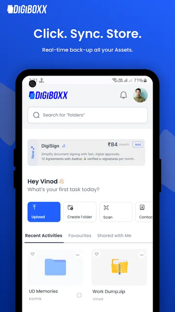DigiBoxx India's Cloud Storage screenshot 1