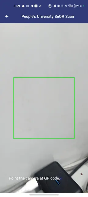 People's University SeQR Scan screenshot 4