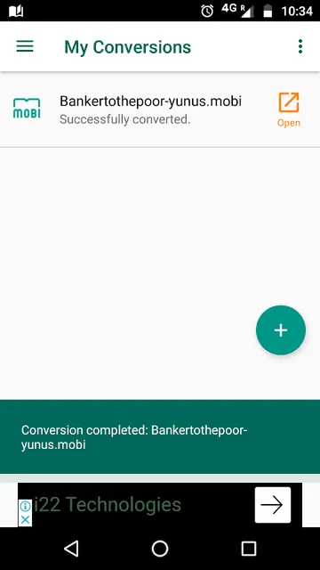 PDF to Kindle/ePub converter screenshot 3