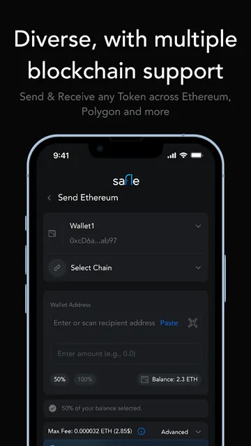 Safle - Web3 Wallet screenshot 4