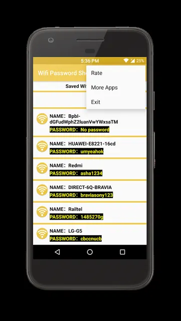 WiFi Password Show screenshot 1
