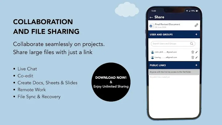 eShare.ai: File Cloud Storage screenshot 4