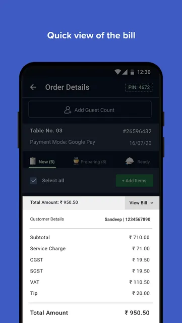 DotPe Waiter App screenshot 5