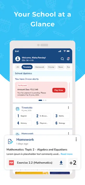Edunext Parent screenshot 1