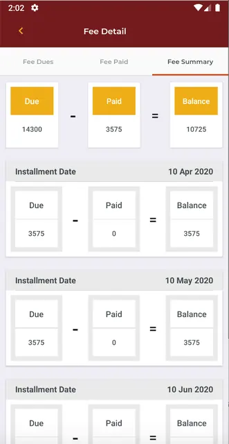 HES Application screenshot 4