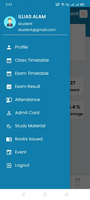 The School Management screenshot 2