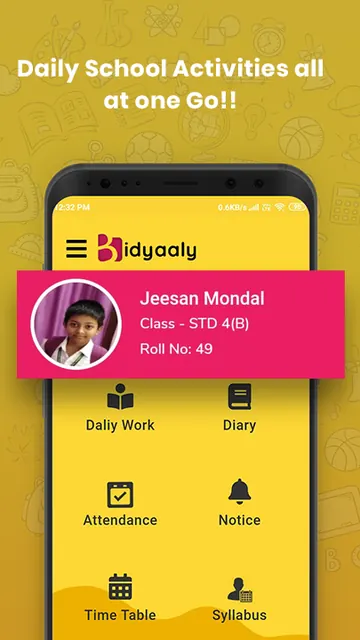 Bidyaaly - Parent Teacher Comm screenshot 3