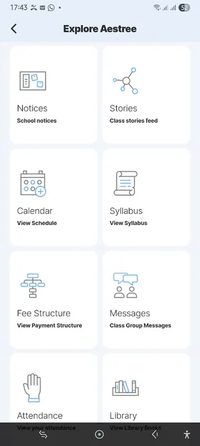 Aestree: School App screenshot 2