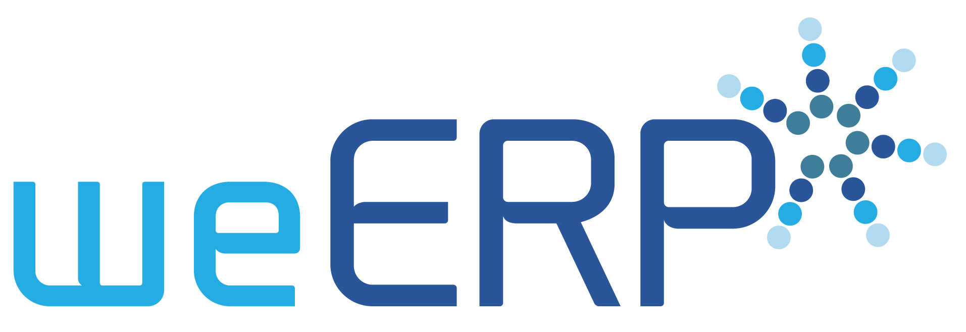 WeERP logo