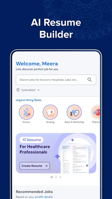Swaasa: Find Healthcare Jobs screenshot 1