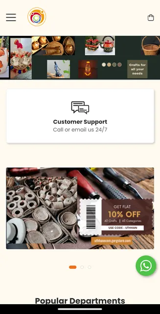 Uthhan crafts shopping screenshot 1