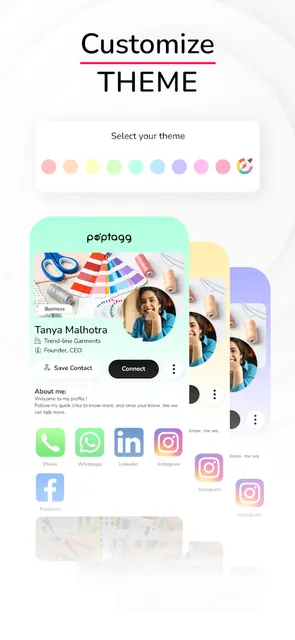 Poptagg: Digital Business Card screenshot 4