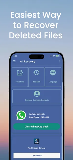 All Recovery screenshot 2
