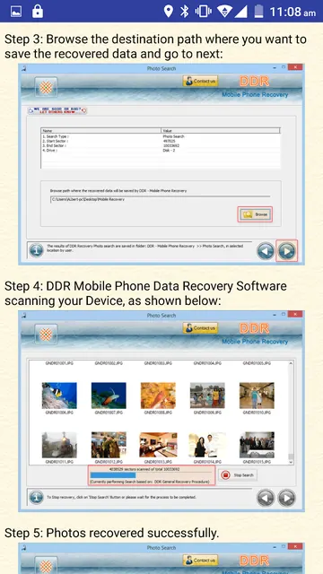 Mobile Phone Recovery Help screenshot 4