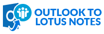 Outlook to Lotus Notes logo