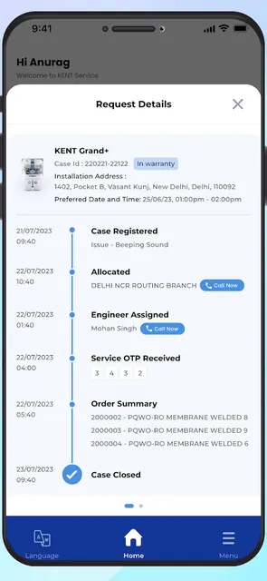 Kent Service App screenshot 6