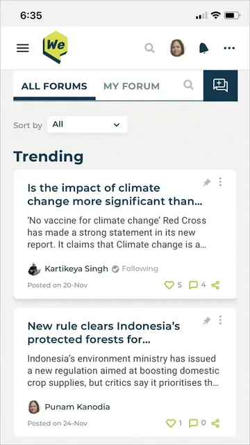 WeNaturalists screenshot 2