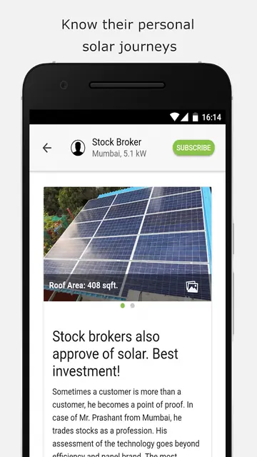 Oorjan - Solar Monitoring App screenshot 2